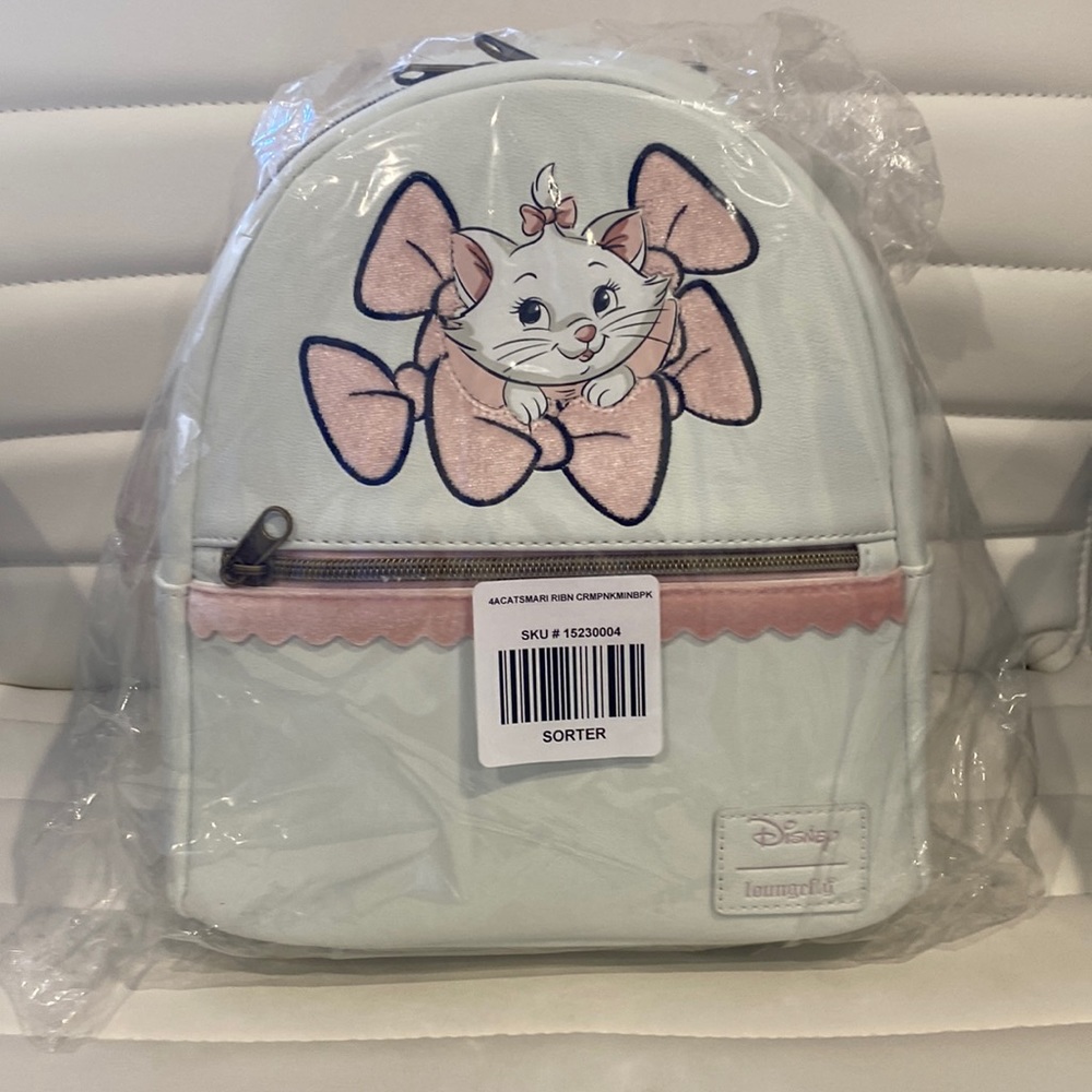 Disney Aristocrats Marie Loungefly mini backpack